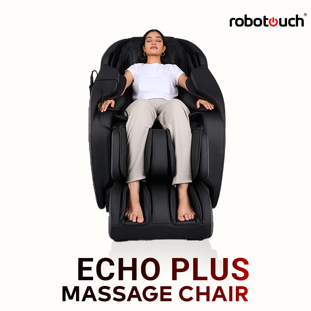 RoboTouch Leather Echo Plus Full Body Massage Chair (Black) RoboTouch Leather Echo Plus Full Body Massage Chair (Black)