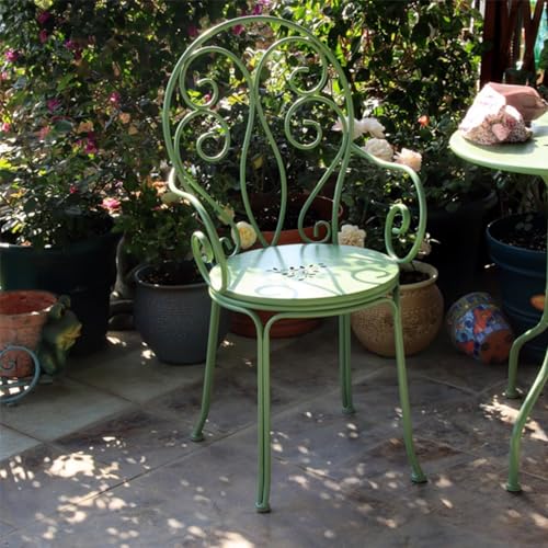 Table d'appoint et chaises de jardin robustes pour extérieur et salon
