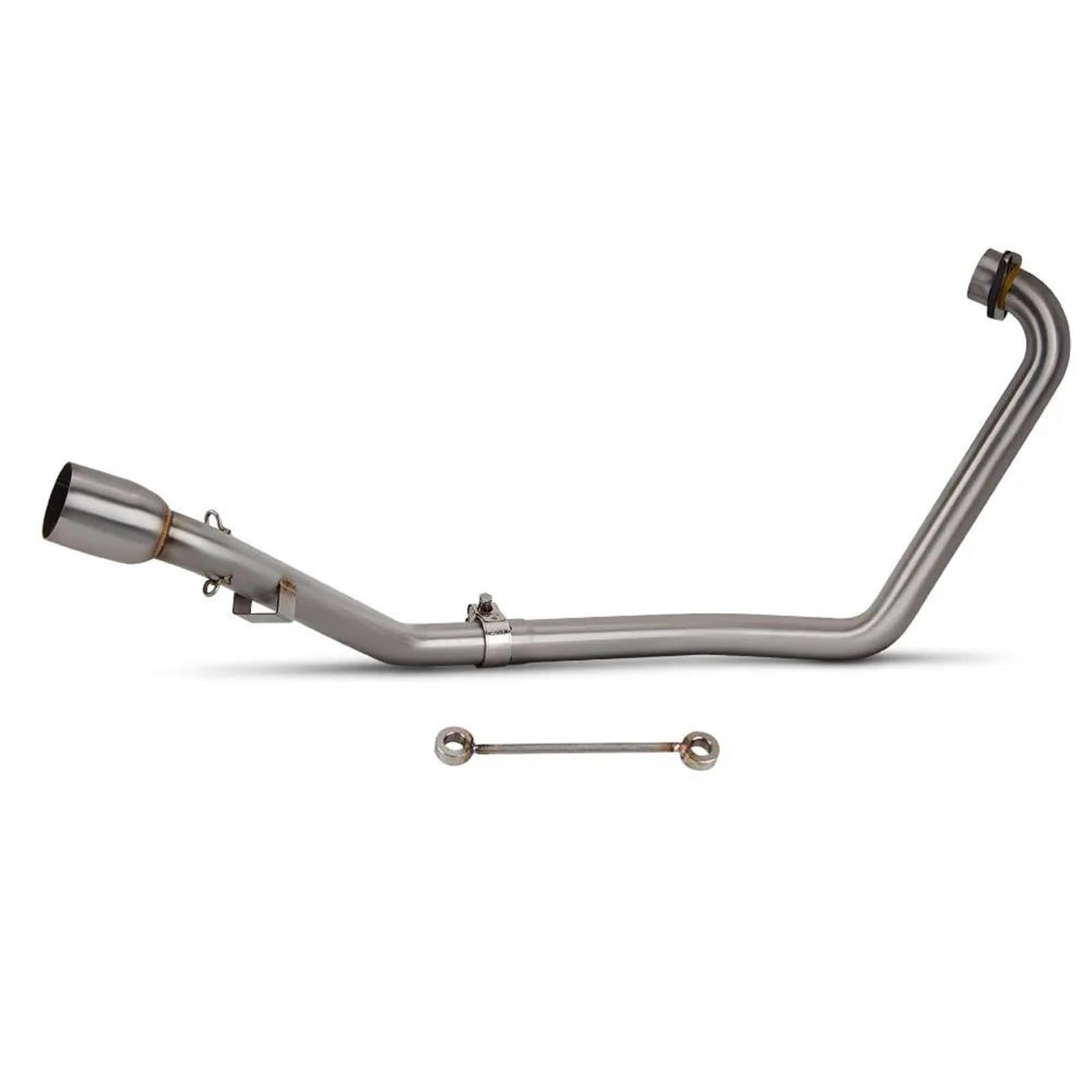 Slip On For Yamaha FZS150 FZ-S 150 Motorcycle Exhaust Connect 51MM Muffler Front Middle Link Pipe Escape Moto