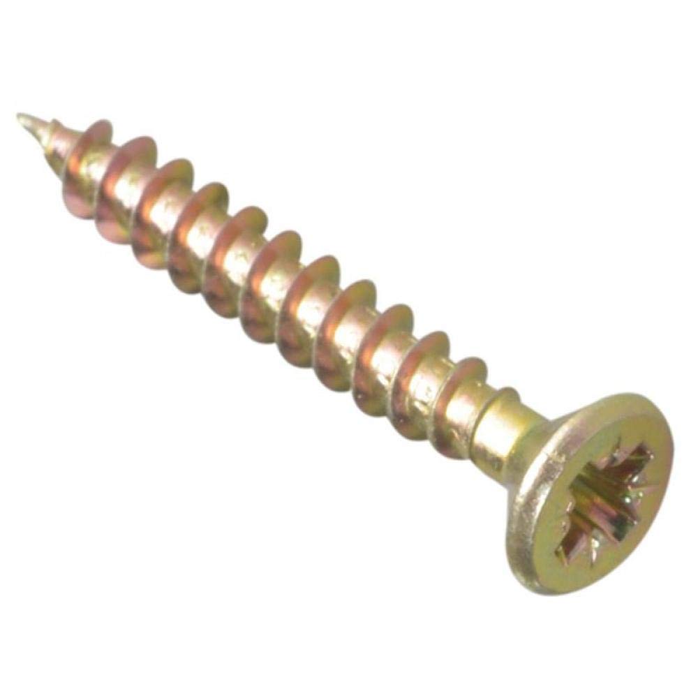 Forge Mps4535y Multi-Purpose Pozi Screw Csk St Zyp 4.5 X 35Mm Box Of 200 5028485992639