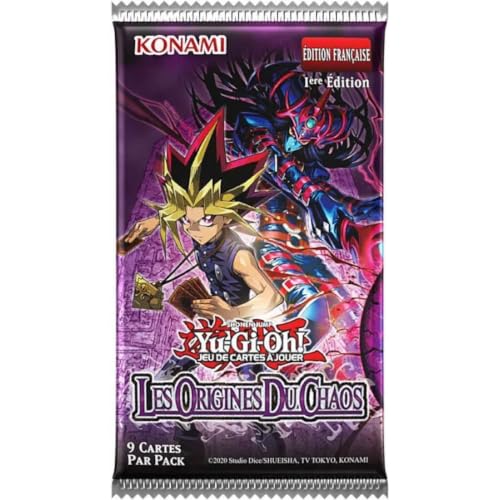 Yu-Gi-Oh! Booster de 9 Cartes : Les Origines du Chaos - Version Francaise