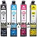Produktbild 4 Patronen ersetzen Epson 502 XL Multipack kompatibel mit Epson Workforce WF-2860DWF WF-2865DWF sowie Epson Expression Home XP-5100 XP-5105 XP-5115