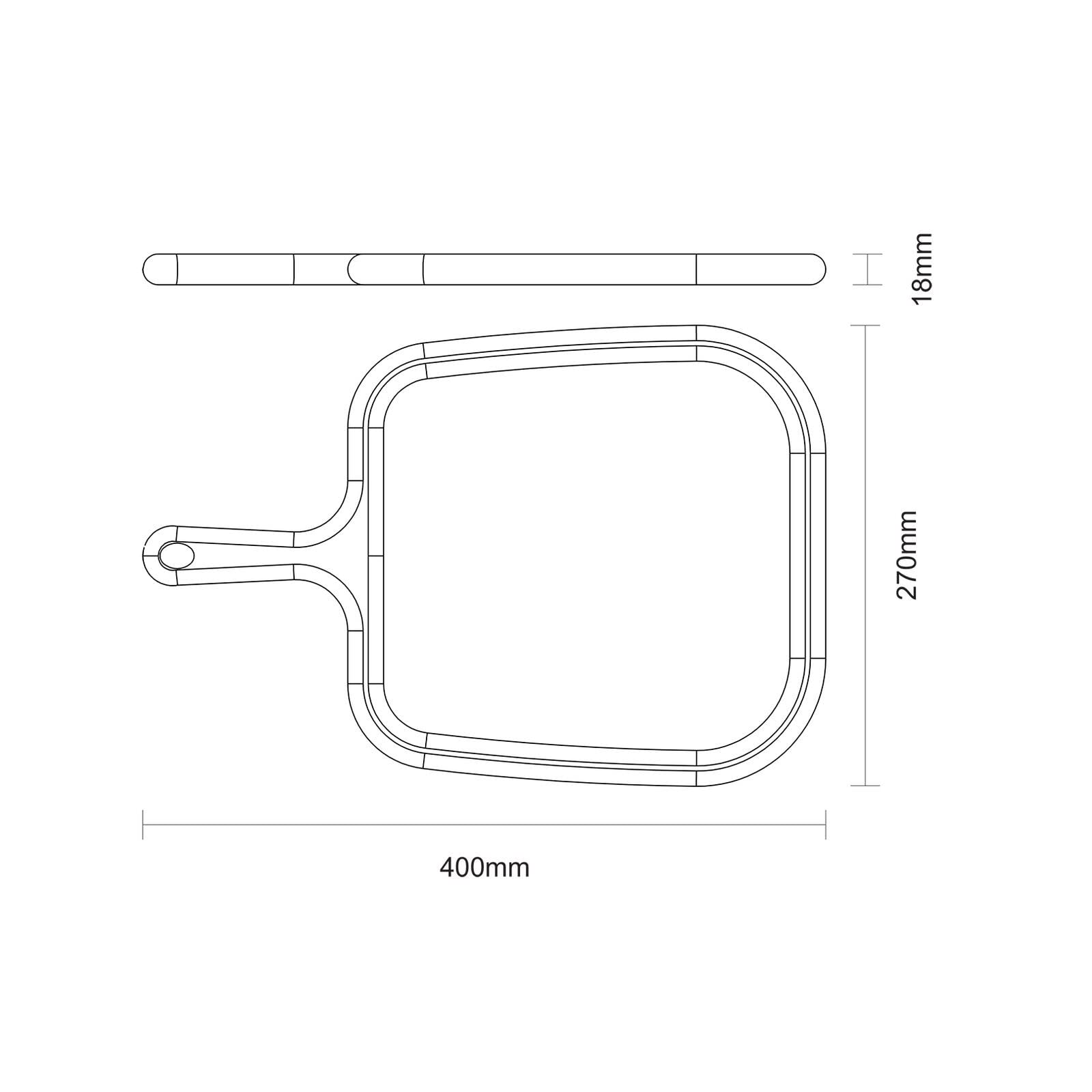 Support à Gâteaux - OMABETA - 25x22 Cm - Métal Blanc - Durable - Facile