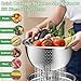 Mixing Bowls with Lids Set, 27Pcs Stainless Steel Nesting Mixing Bowls Set for Kitchen Cooking & Storage, Metal Salad Bowls with Colander, Strainer, Grater & Dressing Containers, Kitchen Gadgets Black