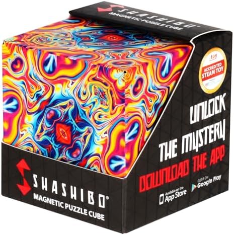 Shashibo Rompecabezas para Niños - Premiado Cubo Magnético Patent...