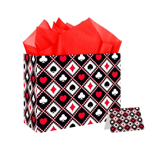 LUUFILx Wizard Birthday Gift Bag Wizard Hat Birthday Party Favors with Wrapping Paper Card Wizard School Gift Wrap Bag for Girls Boys Halloween Wizard Party Decorations Party Supplies (Yellow)