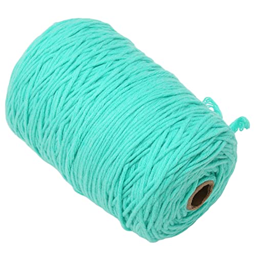 Tomotato Hilo para Mechones, 0,2 Pulgadas de Ancho, 8 Hilos de Algodón Y Poliéster Doblados, Resistente A La Fabricación de Alfombras, Hilo para Hacer Alfombras Personalizadas Hilo de Tejer Doble
