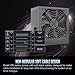 Smart W3 Series 80Plus Certified 500W Power Supply; ATX v3.1 Spec; 120mm FDB Fan; 5 Year Warranty; PS-SPW-0500NNFAWU-1