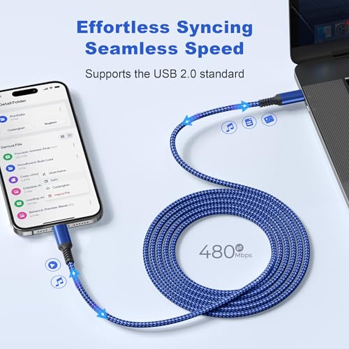 Basesailor USB Type C to C 60W Cable 10ft/2Pack - image 4