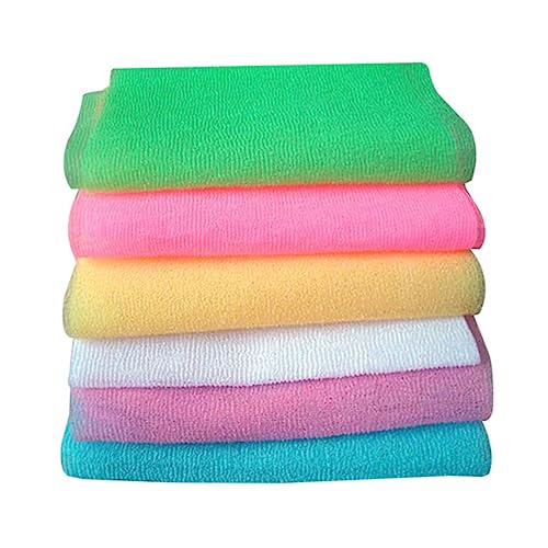 Toalla de ducha exfoliante Healeved reutilizable en pack de 12 piezas 5