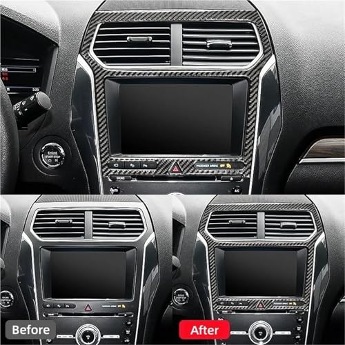 Autocollant de navigation central pour masquer les rayures Ford Explorer
