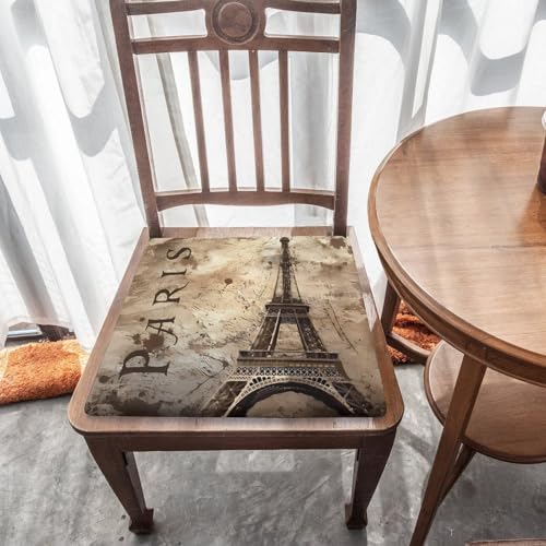 Cojín de espuma viscoelástica de la Torre Eiffel de París con funda premium extraíble 6