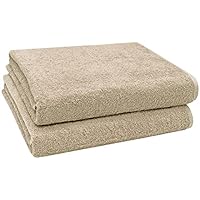 Zollner set van 2 badhanddoeken, 100x150 cm, 100% katoen, mint