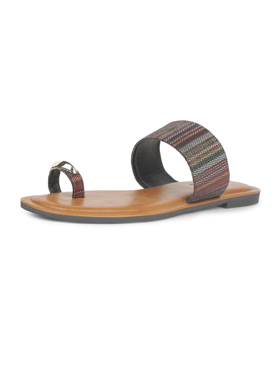 bata Women Toe Ring Flats-picture-54