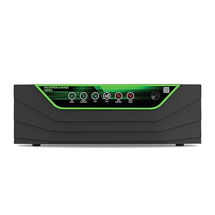 AMAZE AQ Super Charge Square Wave Inverter for Home, Offices and Shops, AQ 1475+/12V, Supports Single Battery, Ready to Use, 2 Years Warranty