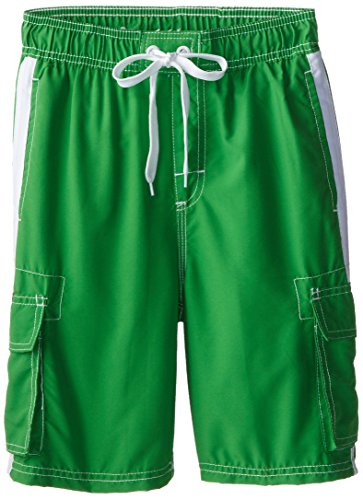 Image of Kanu Surf Boys' Paradise Floral Swim Trunk