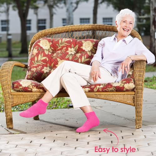 Image of 60th Birthday Cotton Socks, Unique Presents for Women in Their 60s, Birthday Gifts for Her, Easter Basket Stuffers for Best Friends and Sisters, Friendship Gifts for Women