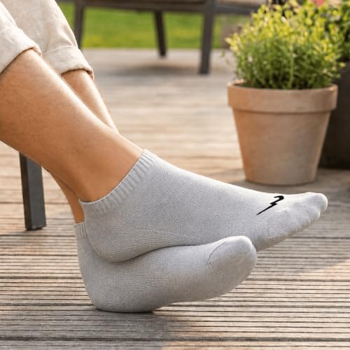 Image of Campus Packed Combo Socks - Mens Terry Ankle Set Of 3 Pair
