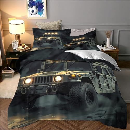 Housse de couette résistante imprimée 3D en microfibre premium
