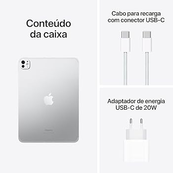 Apple 2024 iPad Pro de 11 polegadas (Wi-Fi + Cellular, de