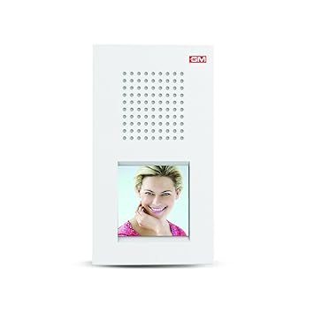 GM 4006 Ding Dong Door Bell for Home | Wired Electric Door Chime | Stylish White Wall Mount Bell | Loud Twin-Tone Sound | Easy Installation | 240V AC | Durable Build - image, photos