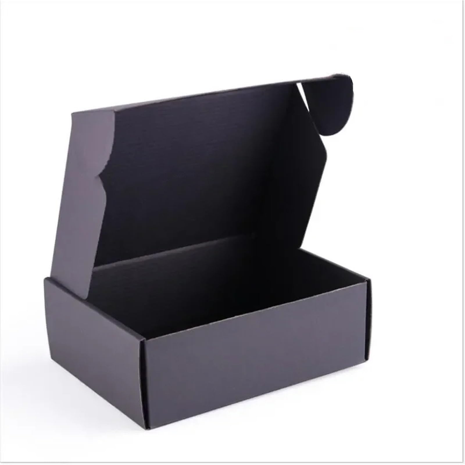 Scatola di cartone nero rigido da 20 pezzi Per Spedizioni | Scatole quadrate for imballaggio di abbigliamento Scatola for spedizione di bottiglie fragili