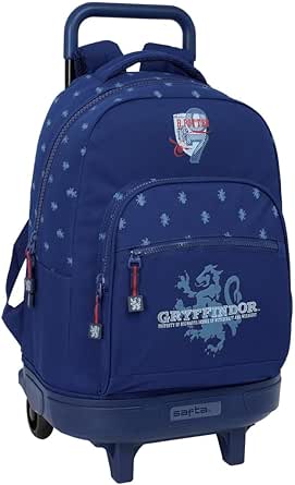 Trousse Double Zip Harry Potter Captain Pour Enfant - Dimensions 21x6x8 Cm - Matière Polyester Résistante - Idéale école, Collège