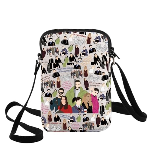 G2TUP Reginald Hargreeves Crossbody Bag Luther & Allison & Diego Fans Gift Seven Superhero Shoulder Bag Grace Merch