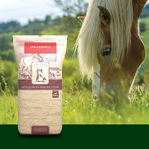 Mühldorfer Kräuter Müsli - 20 kg - Bei Husten und Atemwegbeschwerden - Wertvolle Kräutermischung, 20 kg (1er Pack)