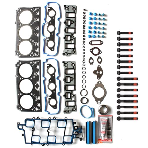 AMCCM HS9917PT-4 Head Gasket Set Bolts Kit fit for