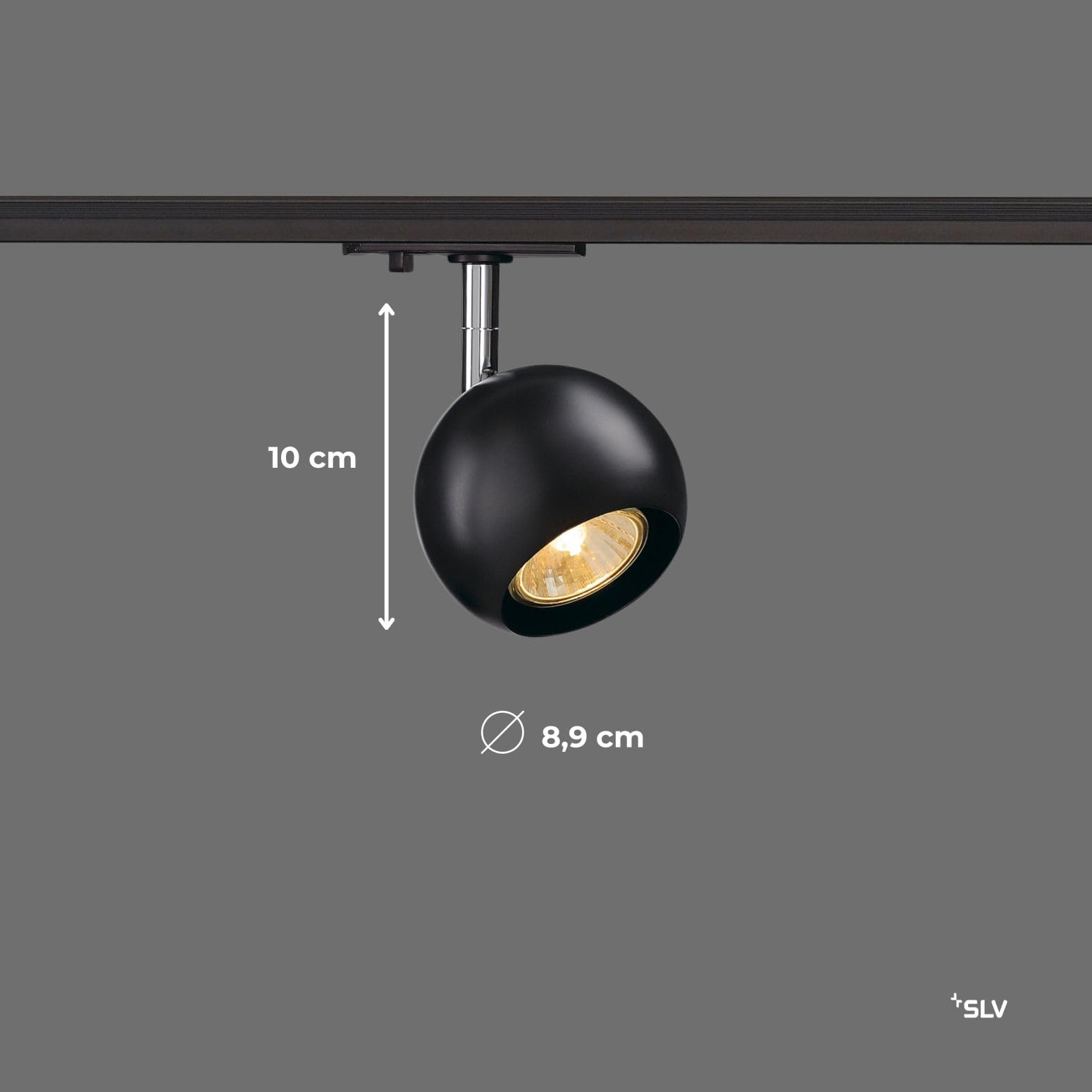 SLV LIGHT EYE Spot für Hochvolt-Stromschiene 1Phasen