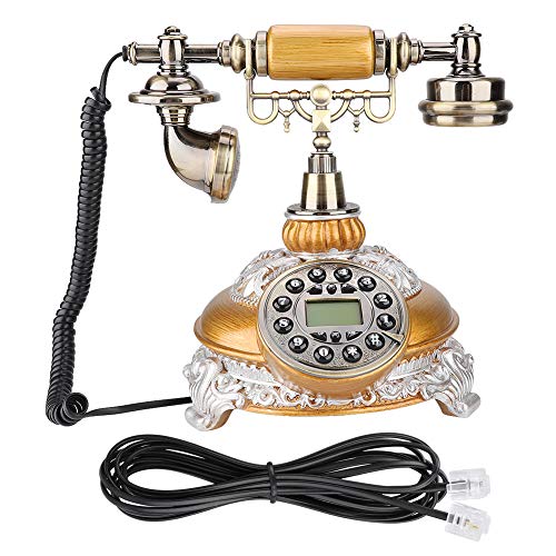 Téléphone de bureau fixe de style rétro MS8327B avec Caller ID