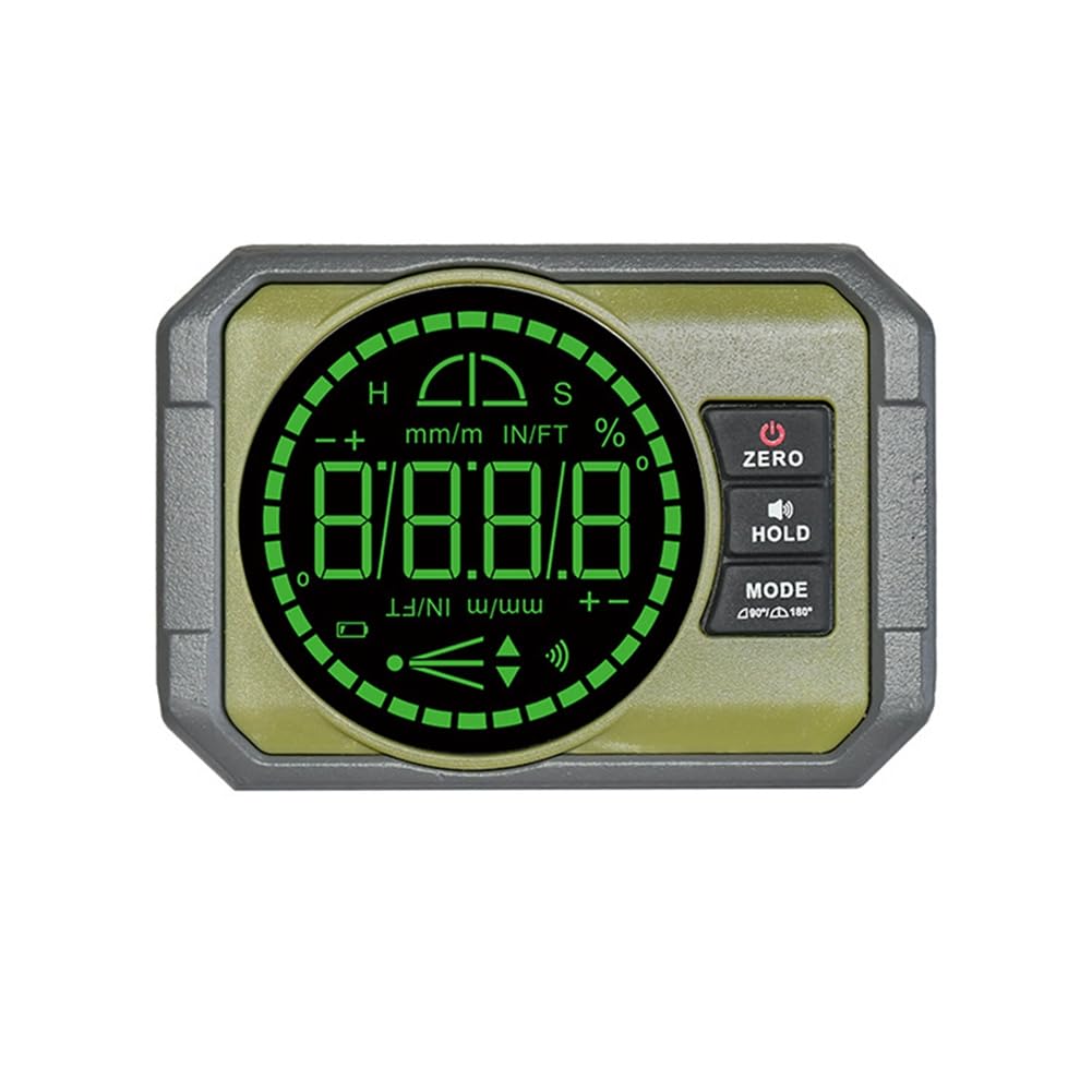 Aundhegrtt As Shown Digital Angle Gauge And Level Digital Level Angle Finder Digital Angle Gauge And Pocket Ruler