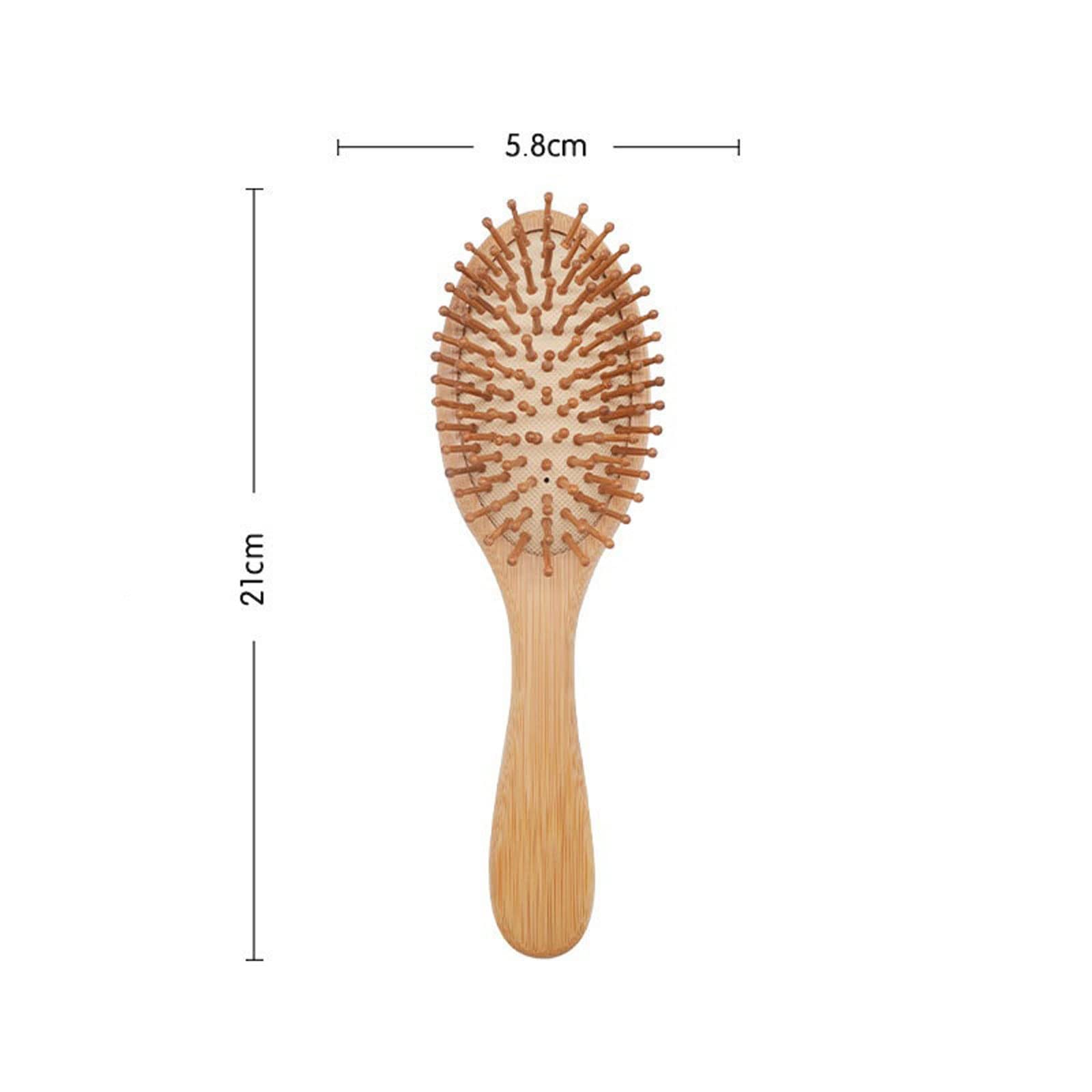 DieffematicSZ Kamm Wood Comb Professional Paddle Cushion Hair Loss Massage Brush Hairbrush Comb Scalp Hair Care comb