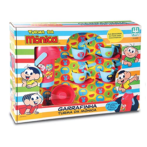 Kit Garrafinha Turma da Mônica, Nig Brinquedos