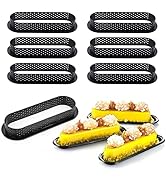 Amacoam Tortenring Perforierter Torten Mousse Ring Kuchen Kreis Kuchenform Kochringe Dessert Tort...