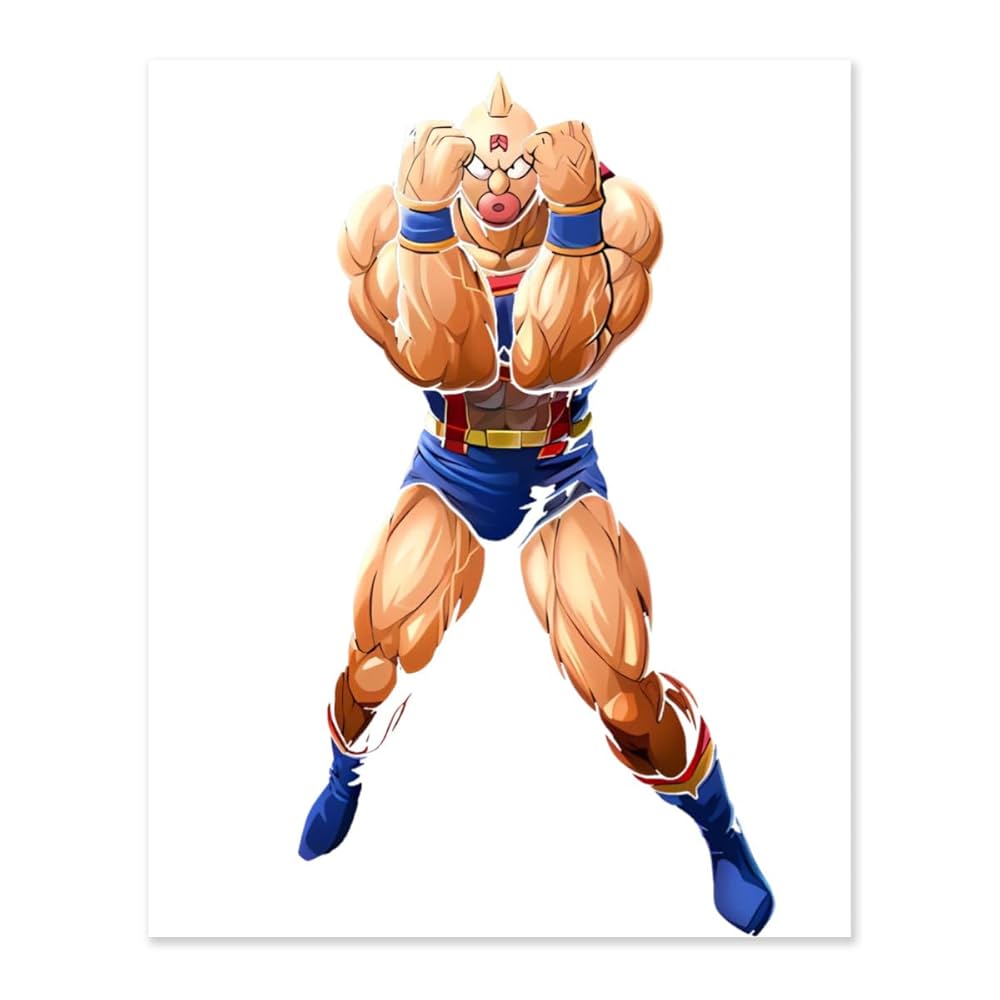 キン肉マン 描き下ろし ビッグタペストリー布 Amazon | キン肉マン デジタル絵画 数字キットによる 絵画