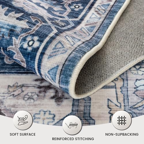 Tapete Decorativo Boho 182x122 cm Suave y Antideslizante miniatura 4