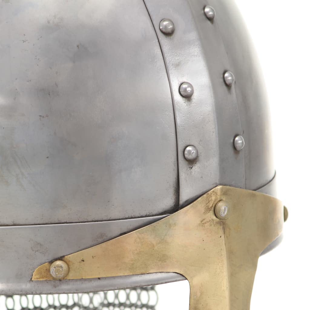 Genérico Réplica Casco de Caballero Cruzado Antiguo Larp Acero Plateado,Arte y Ocio,Hobbies y Artes Creativas,Coleccionables,Armas coleccionables,286222