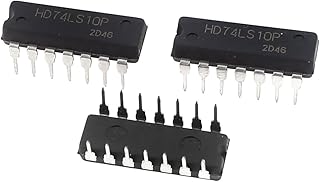 3Pcs HD74LS10P Triple 3-Input Positive NAND Gate DIP-14 IC