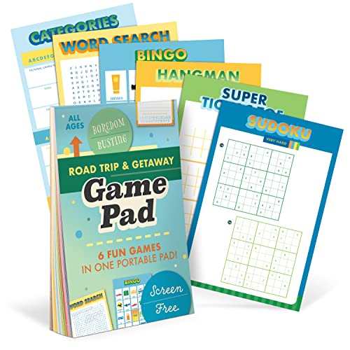 Activités voiture enfants pour trajets sereins avec le carnet de jeux Roadtrip Knock Knock
