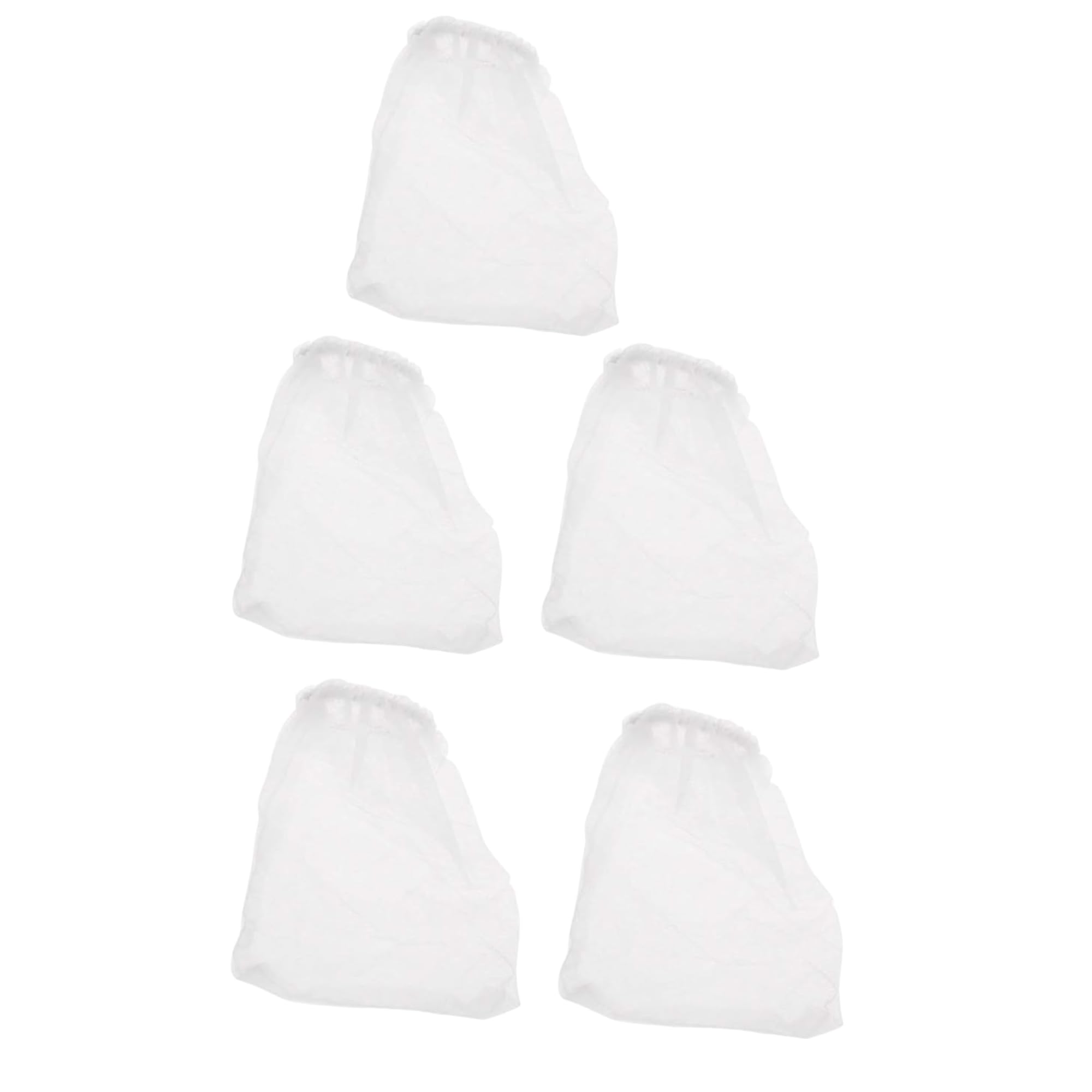 Fxieng 5Pcs Fish Tank Filter Bags, Replacement Filter Bags, For Aquarium Battery Powered Gravel Cleaner, Electric Sand Washer Net Bag, Aquarium Filter Bags Pumps & Filters