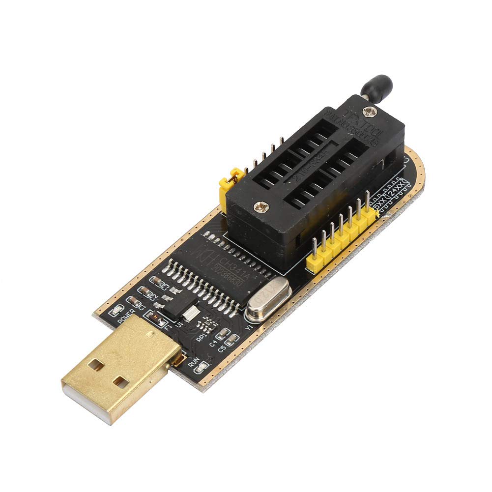 Sop8 Convertisseur Ch341A USB Sop8 Test Clip Adaptateur 1,8 V Sop8 vers Dip8 Module convertisseur 17 x 12 x 5, #680