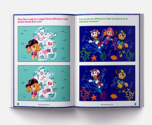 Image of Paw Patrol - Ultimate Adventures - Spot The Difference Activity Book | Fun Observation Puzzles For Kids | Ages 3-7