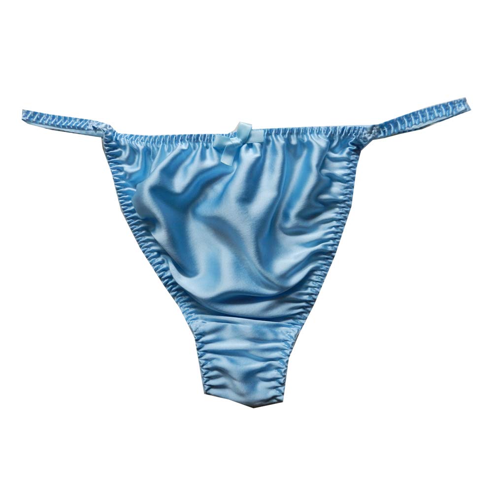 PanasilkNew Womens Silk G-Strings Thongs Silk Panties Size S M L XL 2XL