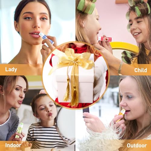 Jorun 24 Pcs Lip Balm Set - 12 Flavors Moisturiser Natural Organic Change Color Lip Balm Multipack Care Stick - Vegan lip balm for Kids Mens Girls Womens - Image 6