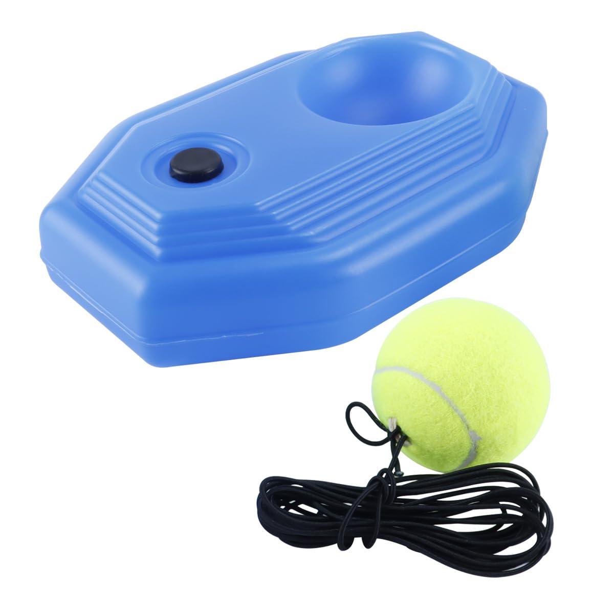 Juego De Entrenamiento De Tenis Con Pelotas De Rebote, Equipo De Práctica Portátil, Cuerda De Pelota Para Jugadores Más Jóvenes Y Principiantes.