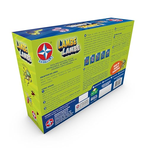 Jogo Lambe Lambe, Brinquedos Estrela