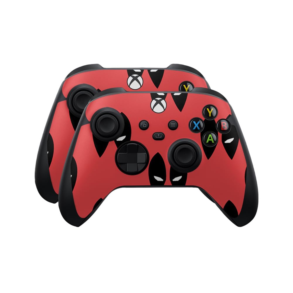 Skin Compatible with Microsoft Xbox Series X|S Controller (2 Pack) - Dead Eyes Pool - Premium 3M Vinyl Protective Wrap Decal Cover - Easy to Apply | Crafted in The USA by MightySkins