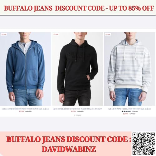 『Buffalo coupon code 2026: DAVIDWABINZ &ndash; Up to 85% Off』のカバーアート
